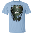 T-Shirts Light Blue / YXS Boba Fett Ripped Youth T-Shirt