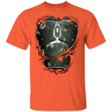 T-Shirts Orange / YXS Boba Fett Ripped Youth T-Shirt