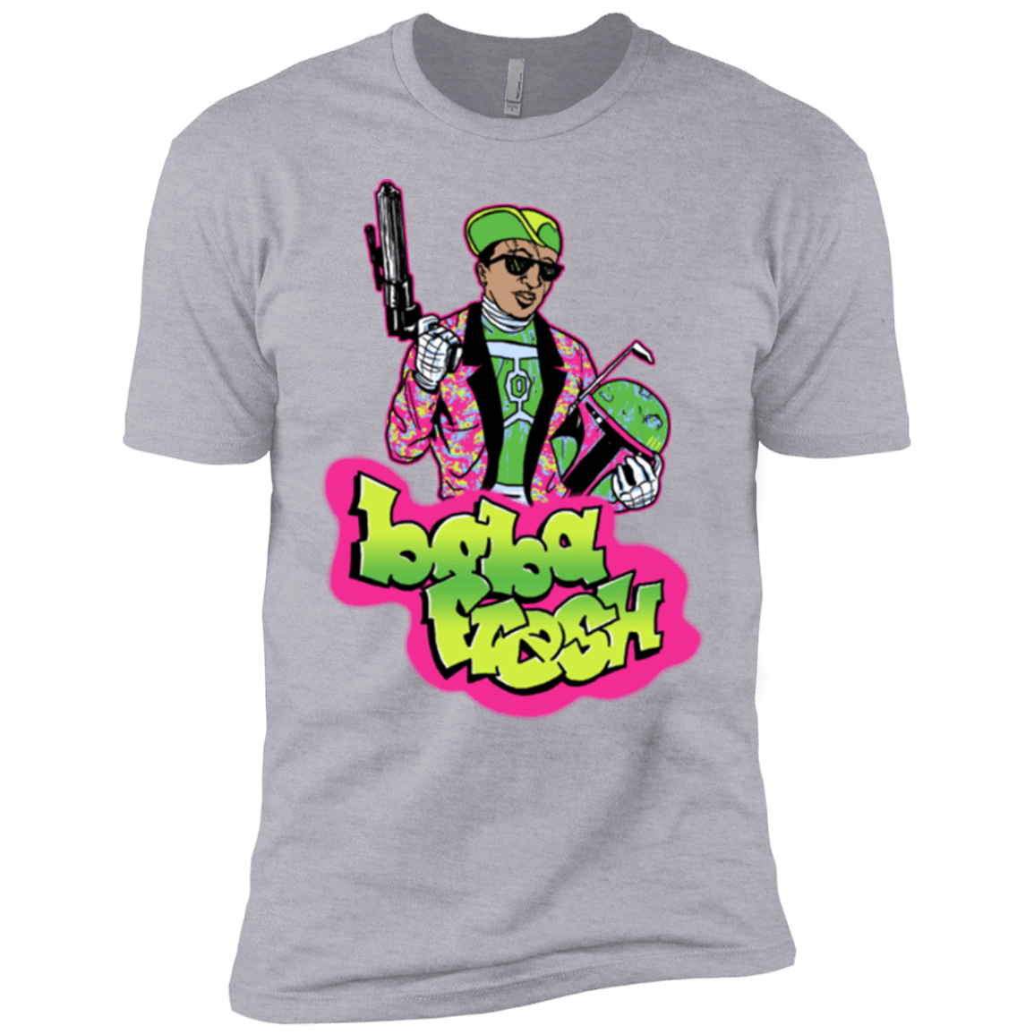 T-Shirts Heather Grey / YXS Boba Fresh Boys Premium T-Shirt
