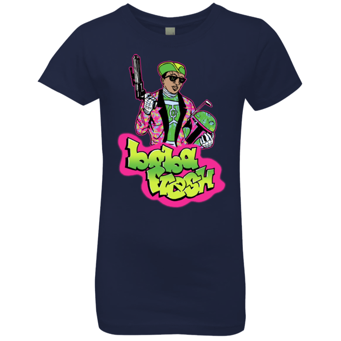 T-Shirts Midnight Navy / YXS Boba Fresh Girls Premium T-Shirt