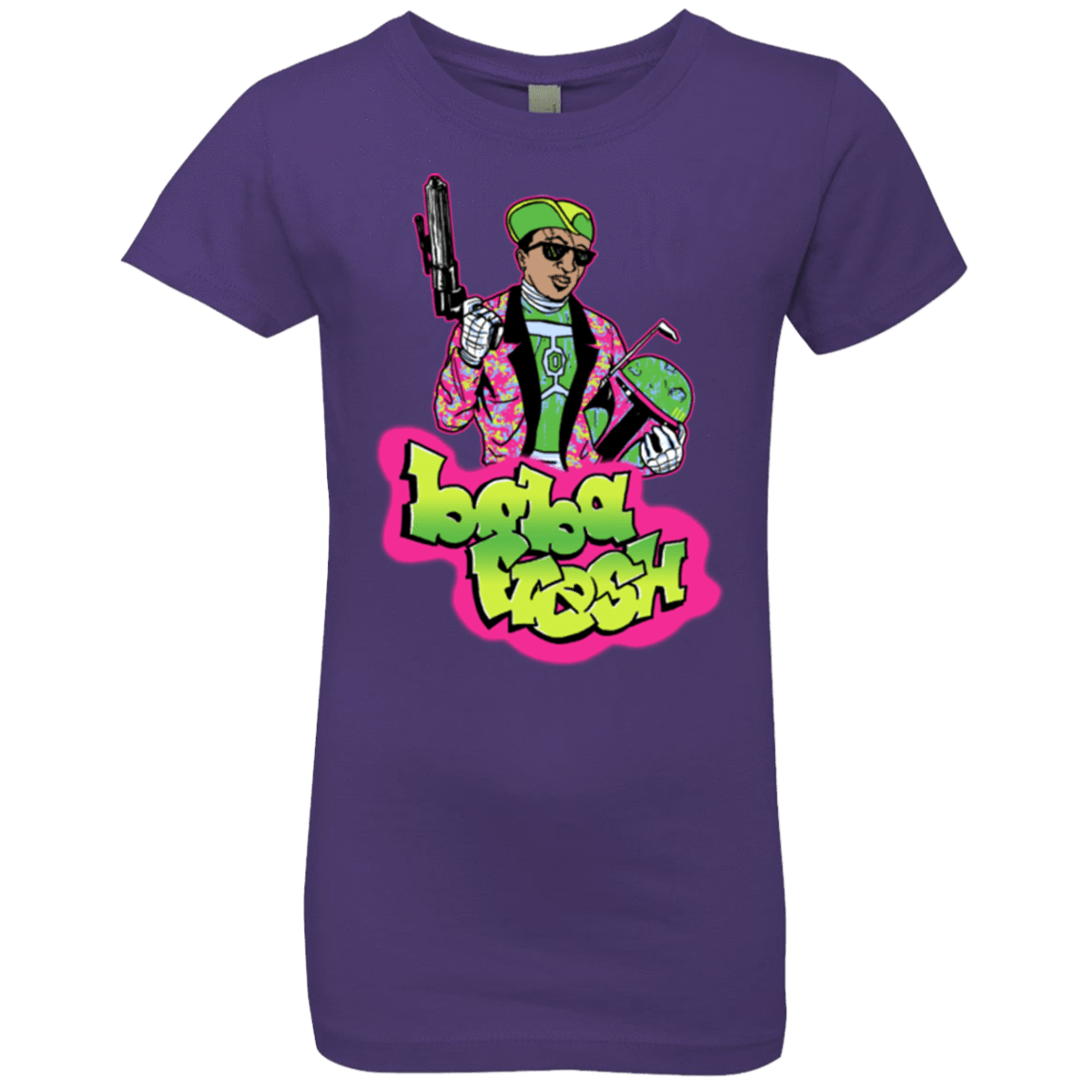 T-Shirts Purple Rush / YXS Boba Fresh Girls Premium T-Shirt