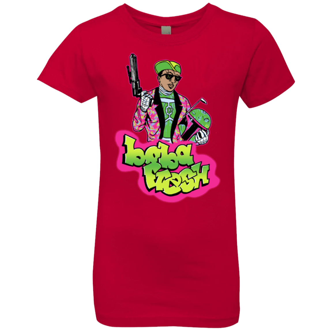 T-Shirts Red / YXS Boba Fresh Girls Premium T-Shirt