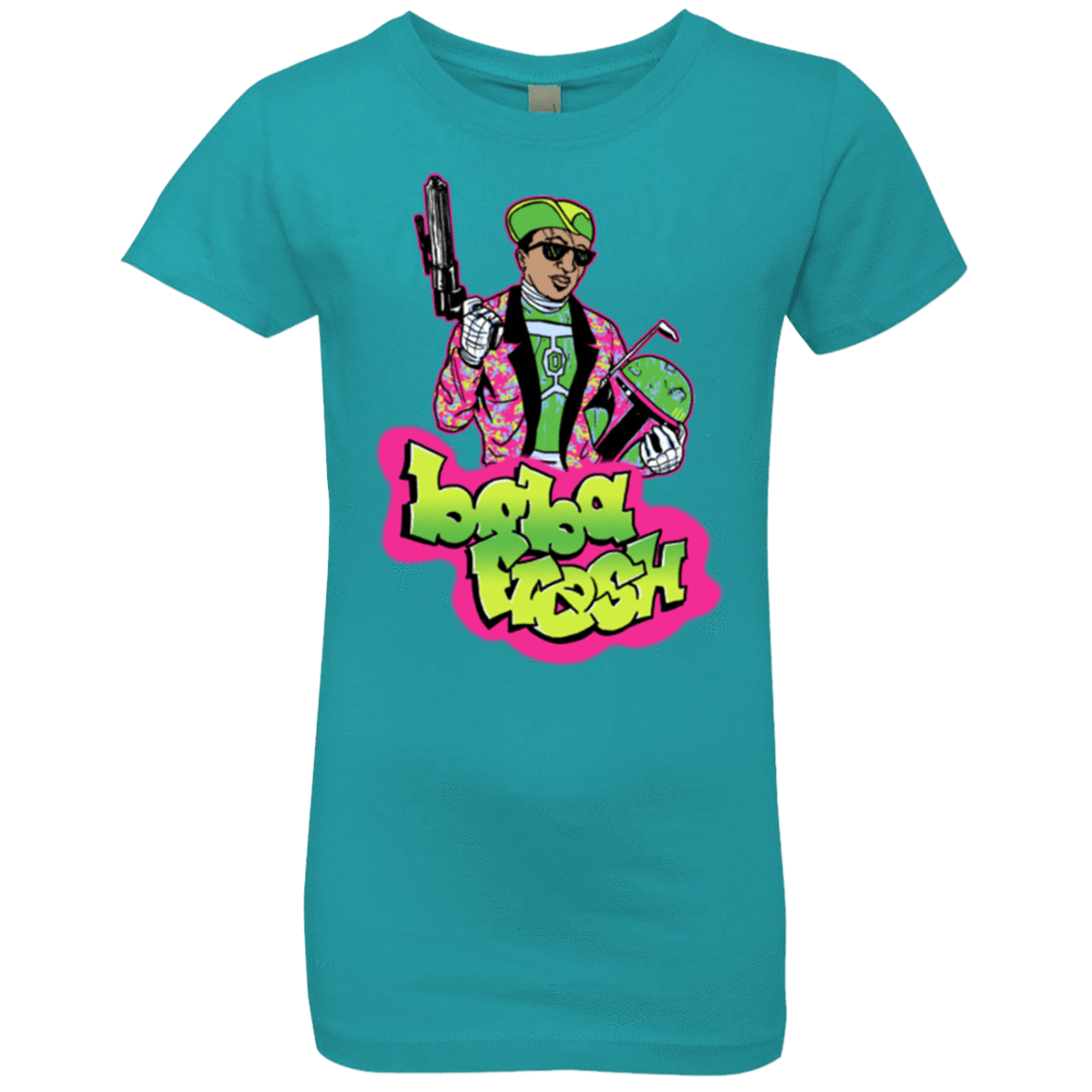 T-Shirts Tahiti Blue / YXS Boba Fresh Girls Premium T-Shirt