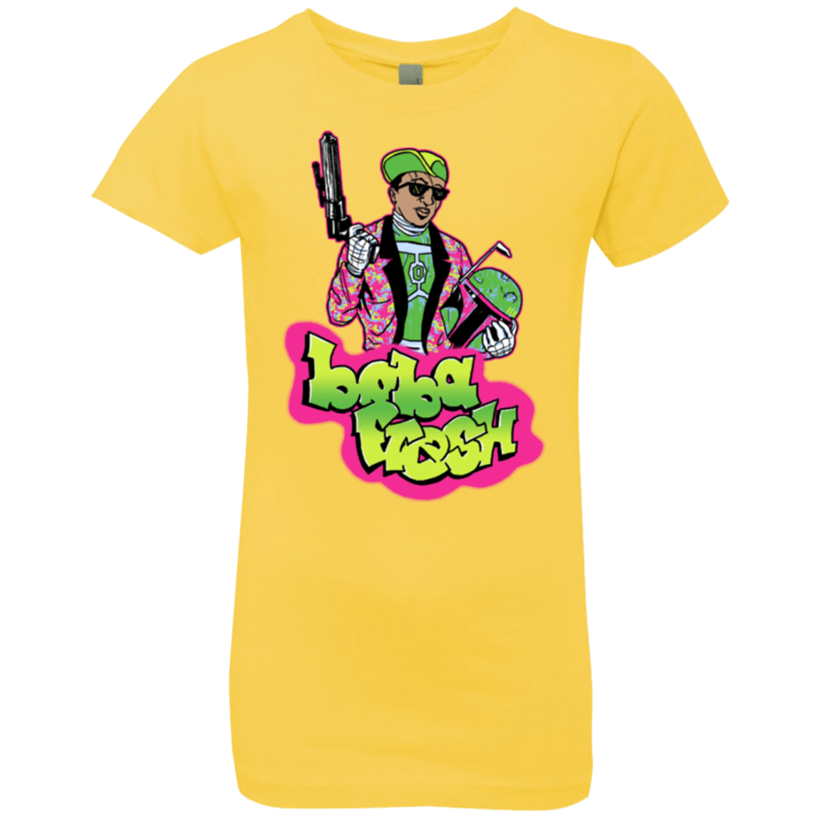 T-Shirts Vibrant Yellow / YXS Boba Fresh Girls Premium T-Shirt