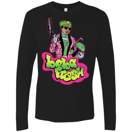 T-Shirts Black / Small Boba Fresh Men's Premium Long Sleeve