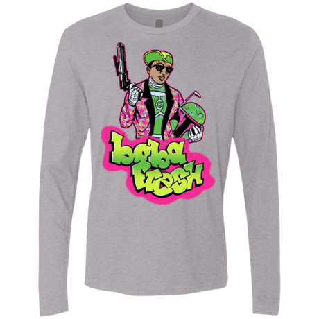 T-Shirts Heather Grey / Small Boba Fresh Men's Premium Long Sleeve