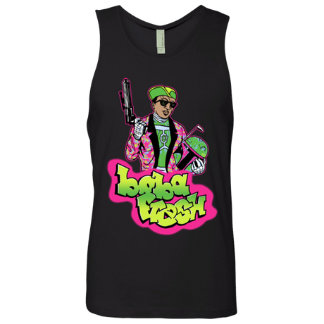 T-Shirts Black / Small Boba Fresh Men's Premium Tank Top