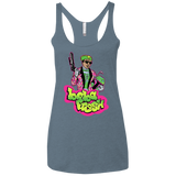 T-Shirts Indigo / X-Small Boba Fresh Women's Triblend Racerback Tank