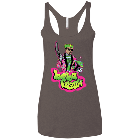 T-Shirts Macchiato / X-Small Boba Fresh Women's Triblend Racerback Tank