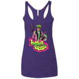 T-Shirts Purple / X-Small Boba Fresh Women's Triblend Racerback Tank