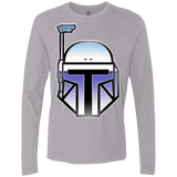 T-Shirts Heather Grey / Small Boba Men's Premium Long Sleeve