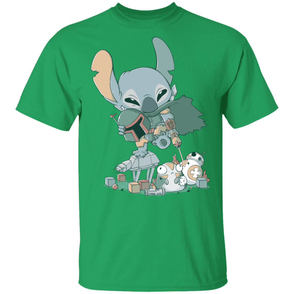 T-Shirts Irish Green / S Boba Stitch T-Shirt