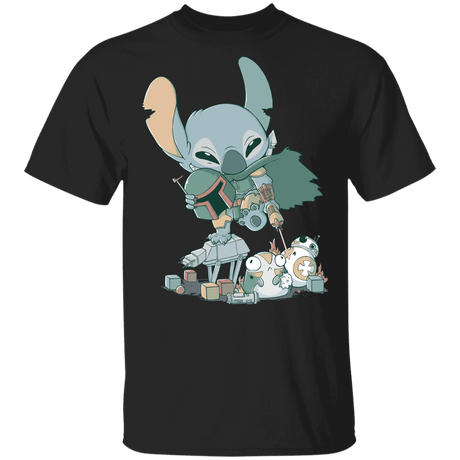T-Shirts Black / YXS Boba Stitch Youth T-Shirt