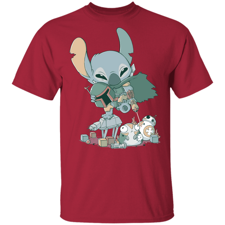 T-Shirts Cardinal / YXS Boba Stitch Youth T-Shirt