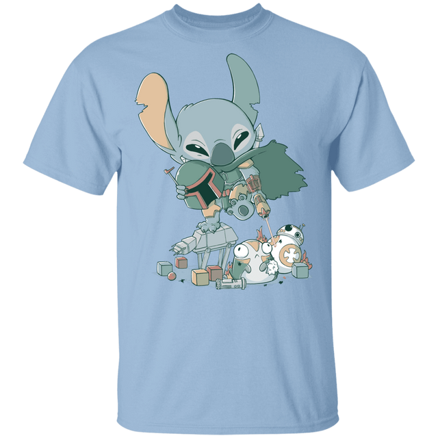 T-Shirts Light Blue / YXS Boba Stitch Youth T-Shirt