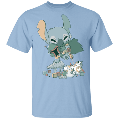 T-Shirts Light Blue / YXS Boba Stitch Youth T-Shirt
