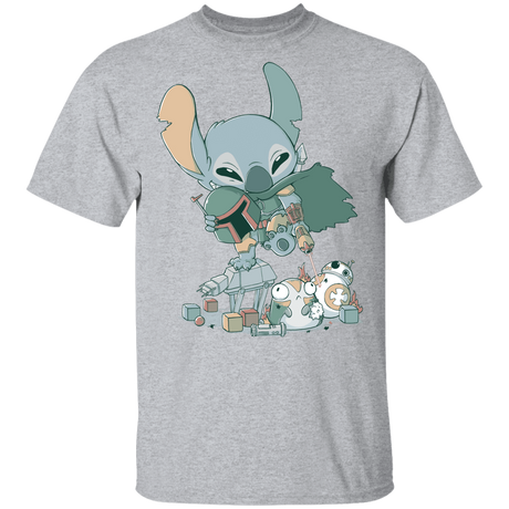 T-Shirts Sport Grey / YXS Boba Stitch Youth T-Shirt