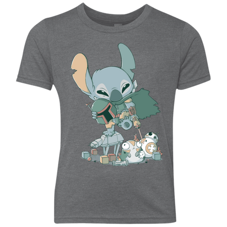 T-Shirts Premium Heather / YXS Boba Stitch Youth Triblend T-Shirt