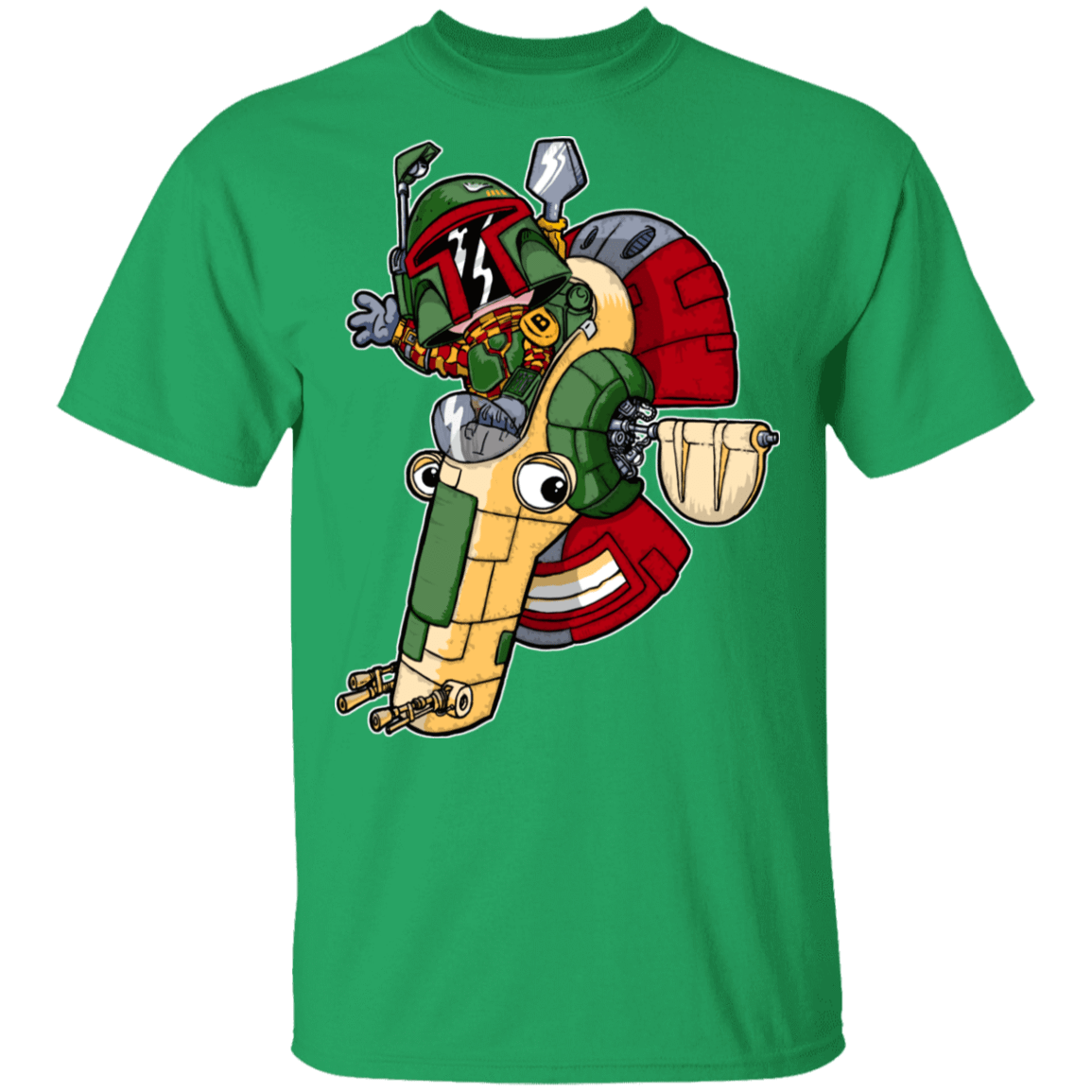 T-Shirts Irish Green / S Boba the Hunter T-Shirt