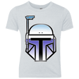 T-Shirts Heather White / YXS Boba Youth Triblend T-Shirt