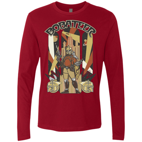 T-Shirts Cardinal / Small Bobateer Men's Premium Long Sleeve