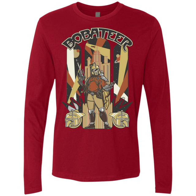 T-Shirts Cardinal / Small Bobateer Men's Premium Long Sleeve