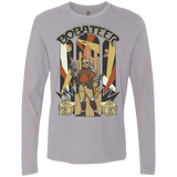 T-Shirts Heather Grey / Small Bobateer Men's Premium Long Sleeve
