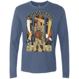 T-Shirts Indigo / Small Bobateer Men's Premium Long Sleeve