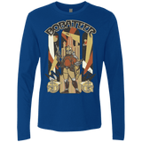 T-Shirts Royal / Small Bobateer Men's Premium Long Sleeve