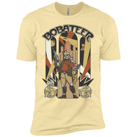 T-Shirts Banana Cream / X-Small Bobateer Men's Premium T-Shirt