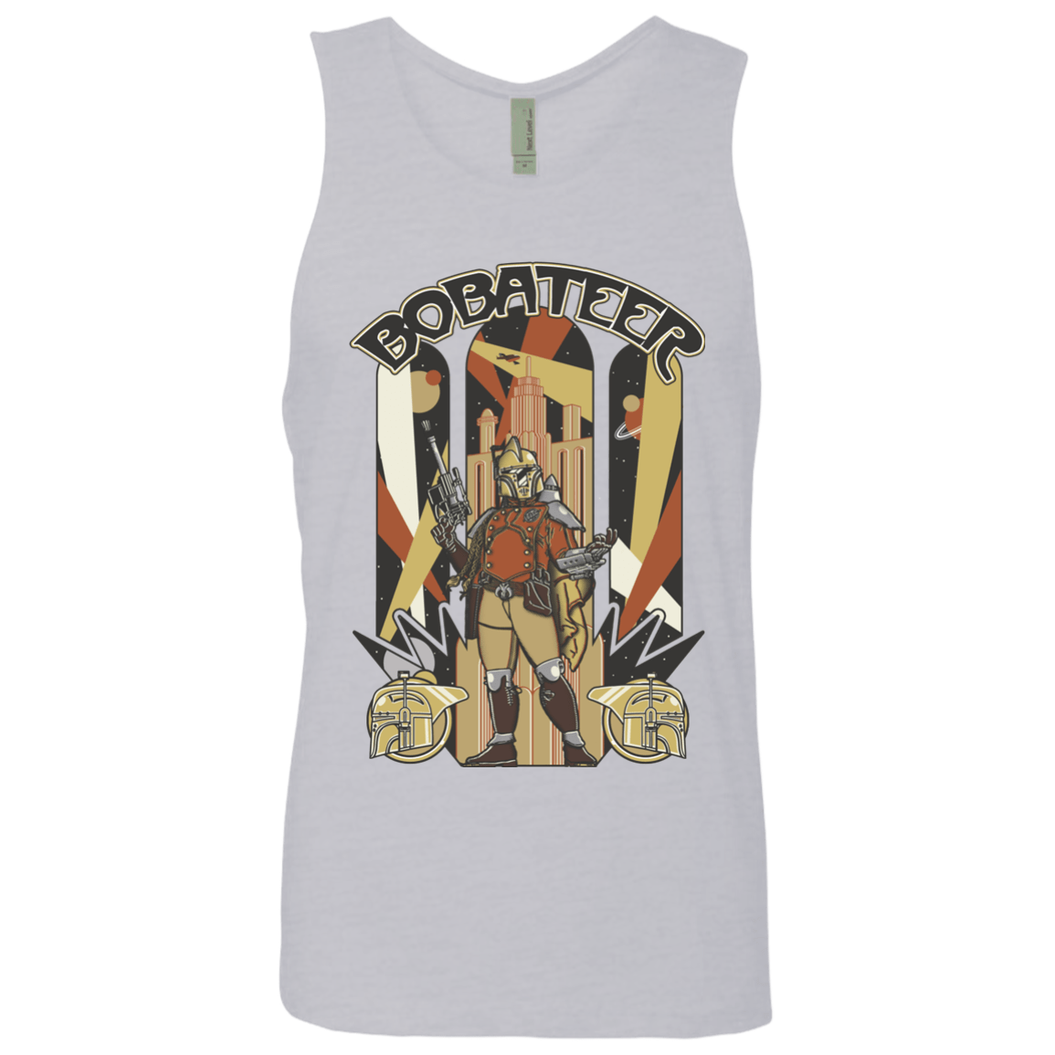 T-Shirts Heather Grey / Small Bobateer Men's Premium Tank Top