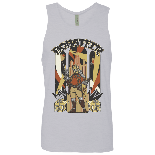T-Shirts Heather Grey / Small Bobateer Men's Premium Tank Top