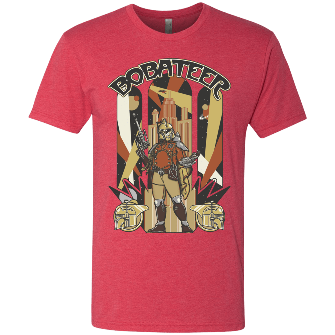 T-Shirts Vintage Red / Small Bobateer Men's Triblend T-Shirt