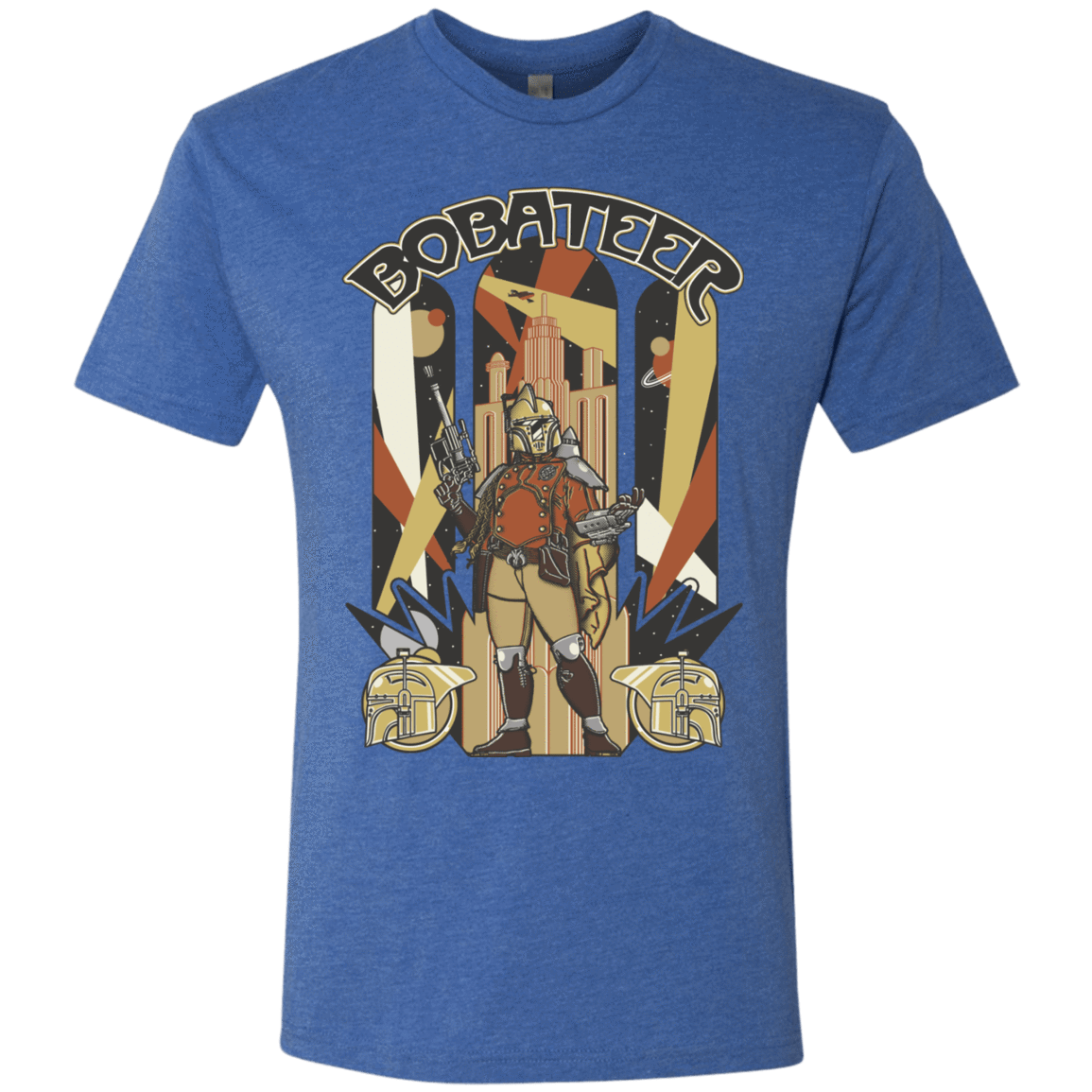 T-Shirts Vintage Royal / Small Bobateer Men's Triblend T-Shirt