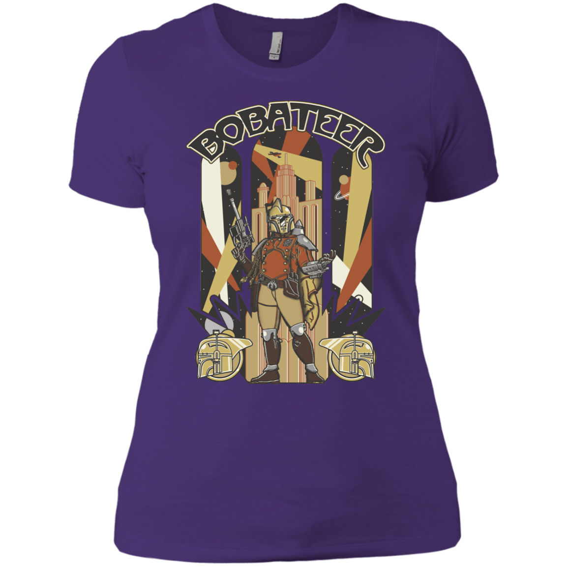 T-Shirts Purple / X-Small Bobateer Women's Premium T-Shirt