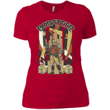 T-Shirts Red / X-Small Bobateer Women's Premium T-Shirt