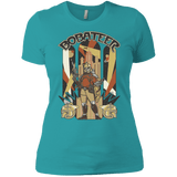 T-Shirts Tahiti Blue / X-Small Bobateer Women's Premium T-Shirt