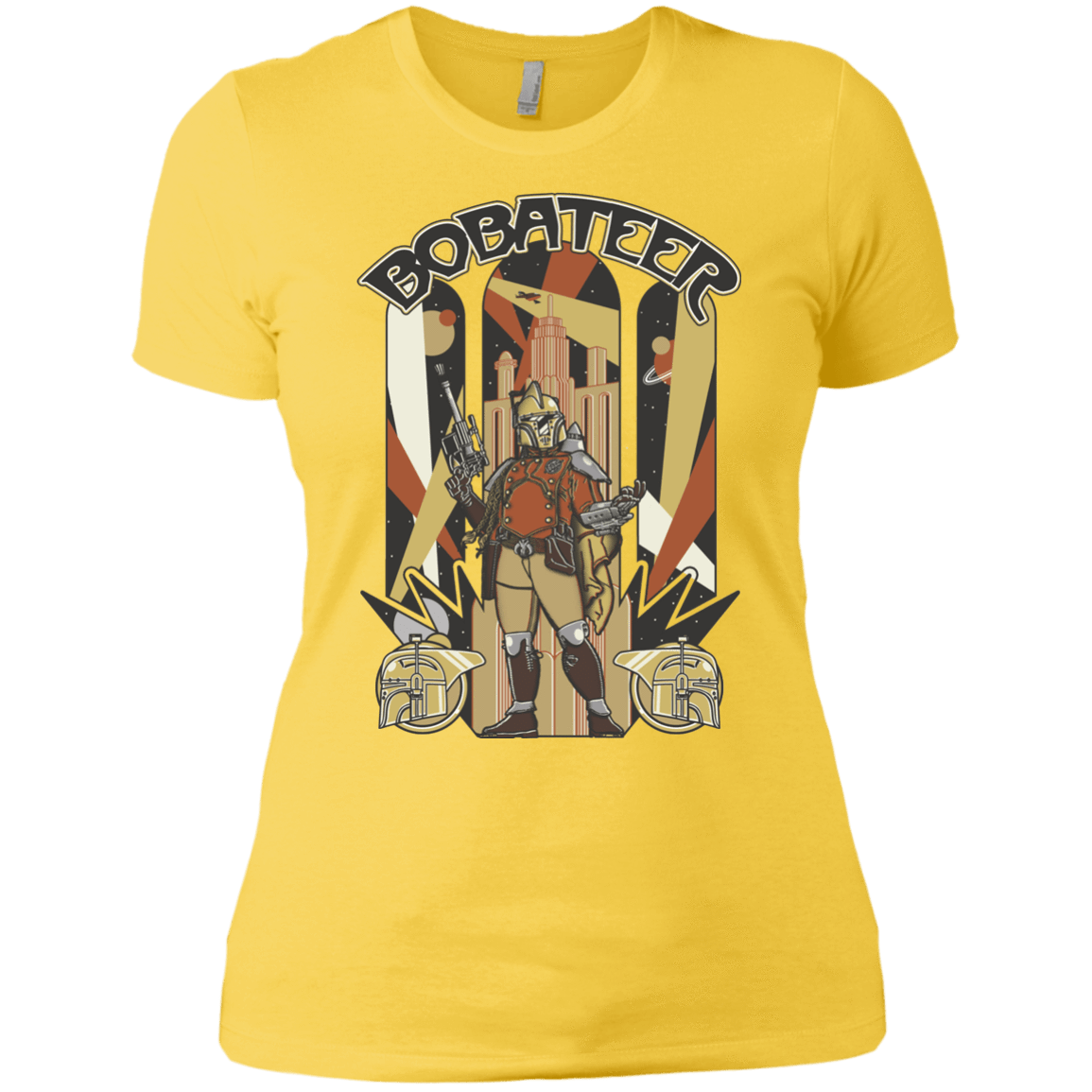 T-Shirts Vibrant Yellow / X-Small Bobateer Women's Premium T-Shirt