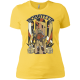T-Shirts Vibrant Yellow / X-Small Bobateer Women's Premium T-Shirt