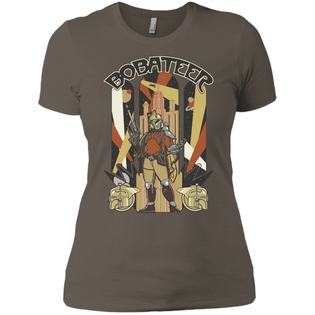 T-Shirts Warm Grey / X-Small Bobateer Women's Premium T-Shirt