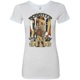 T-Shirts Heather White / Small Bobateer Women's Triblend T-Shirt