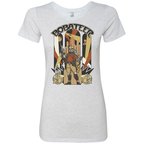 T-Shirts Heather White / Small Bobateer Women's Triblend T-Shirt