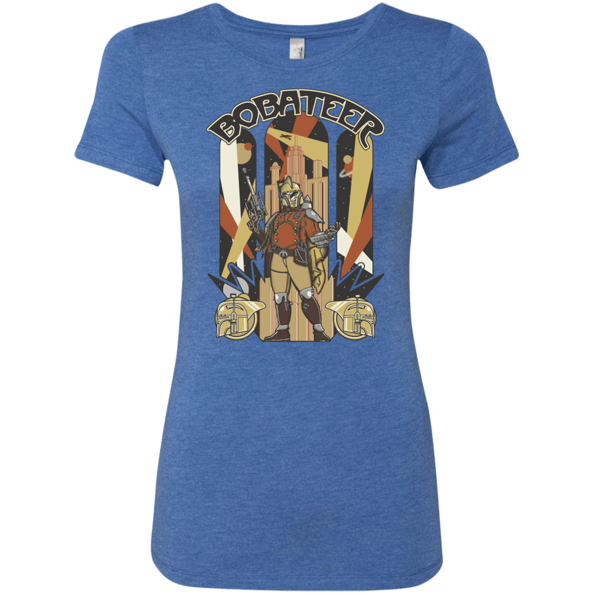 T-Shirts Vintage Royal / Small Bobateer Women's Triblend T-Shirt