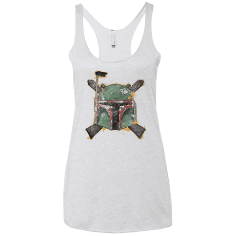 T-Shirts Heather White / X-Small Bobax Women's Triblend Racerback Tank