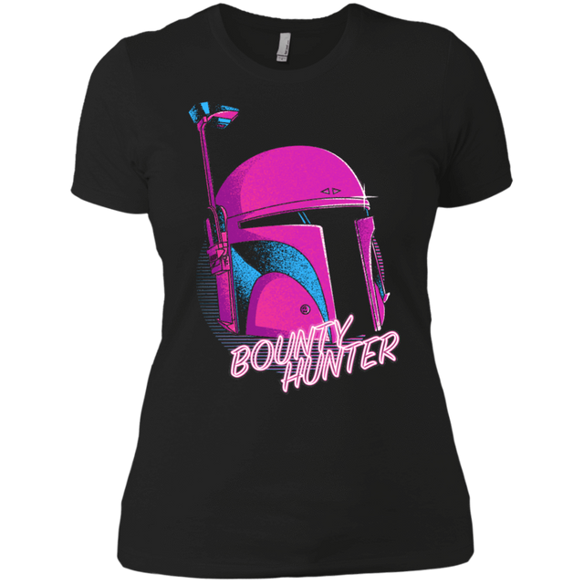 T-Shirts Black / X-Small Bobba Helmet 80's Women's Premium T-Shirt