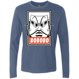 T-Shirts Indigo / Small Bobobey Men's Premium Long Sleeve