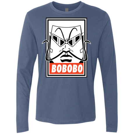T-Shirts Indigo / Small Bobobey Men's Premium Long Sleeve