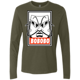T-Shirts Military Green / Small Bobobey Men's Premium Long Sleeve