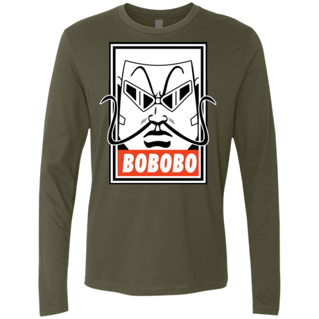 T-Shirts Military Green / Small Bobobey Men's Premium Long Sleeve