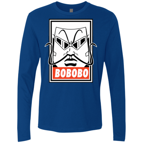 T-Shirts Royal / Small Bobobey Men's Premium Long Sleeve